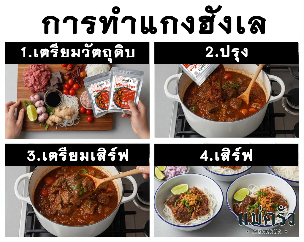 ชุดพริกแกงฮังเลพร้อมปรุง - Image 5
